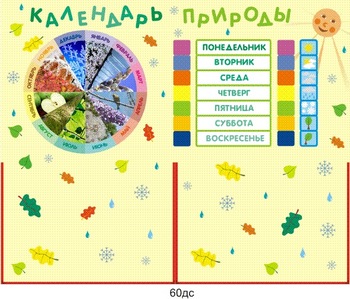 Планшет. Календарь природы